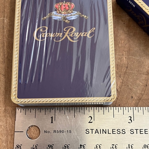 Crown Royal Playing Cards new box has a few dents - Picture 6 of 10